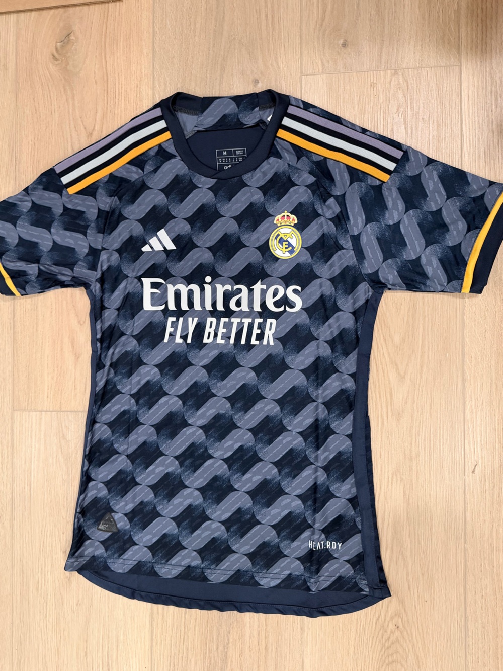 Adidas Real Madrid 2023/2024 Away Authentic Jersey - Medium